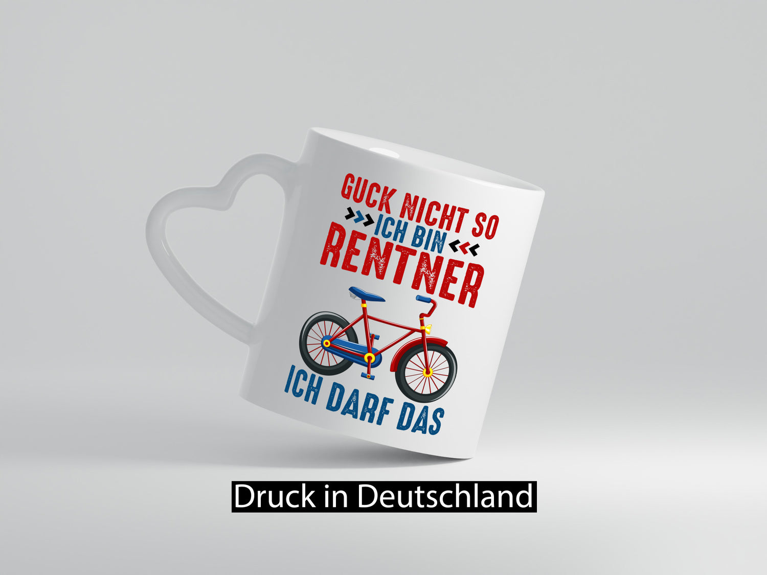 Guck nicht so ich bin Rentner | Ruhestand E-Bike v2 Geschenkidee Jubiläum Humor