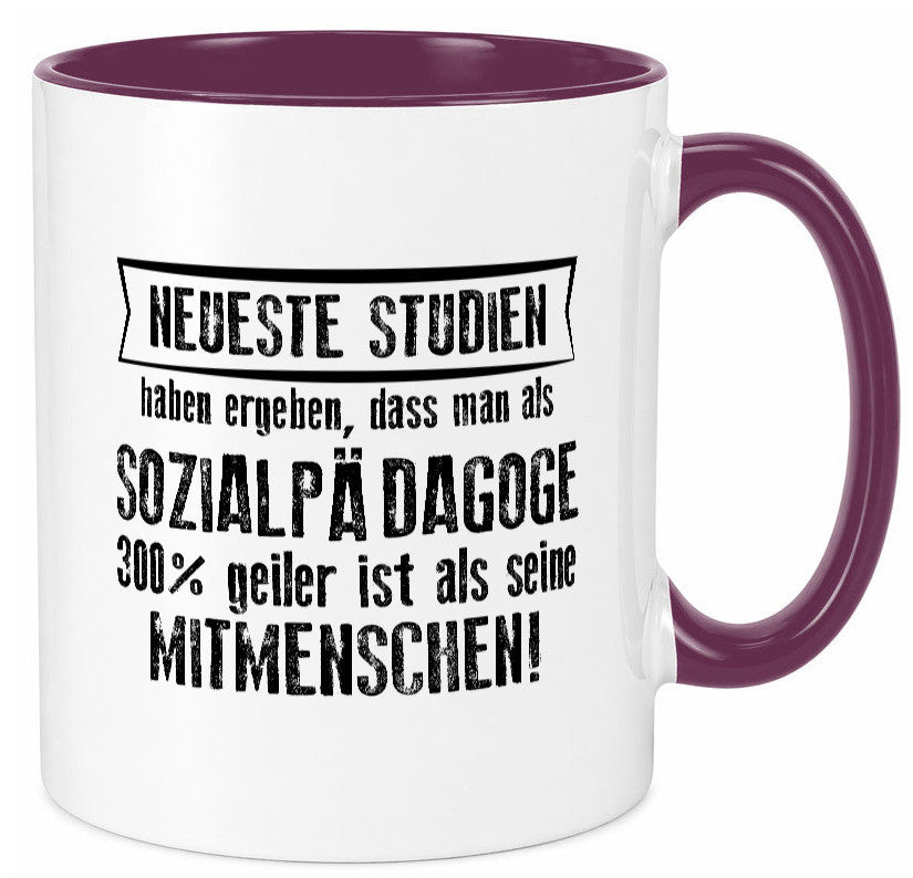 Neuste Studien: Sozialpädagoge | Pädagoge Geschenk Humor Geschenkidee lustiger