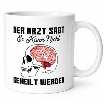 Es kann nicht geheilt werden | Fahrradfahrer Radfahrer lustig Humor
