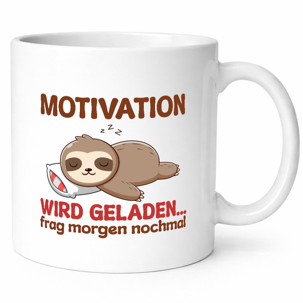 Motivation is loading, ask again tomorrow | Sloth funny animal lover