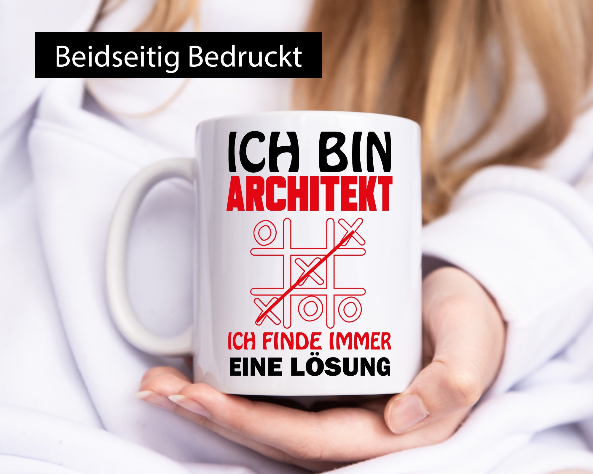 Ich bin Architekt Geschenk Humor Geschenkidee lustiger Spruch Tasse