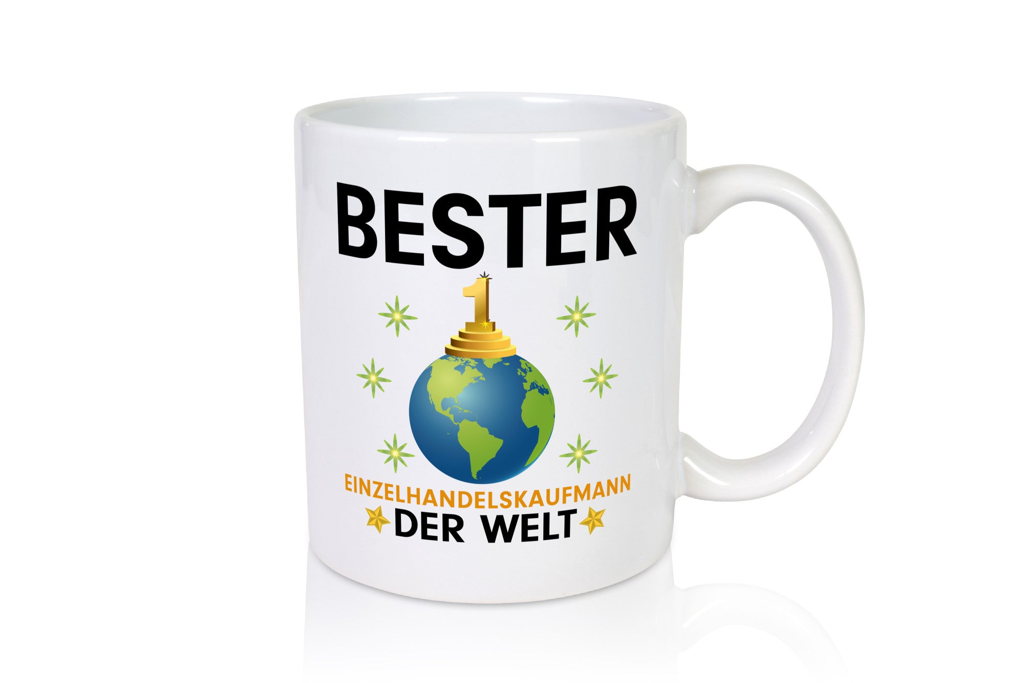 Welt Bester Einzelhandelskaufmann | Einzelhandel Humor Geschenkidee Tasse