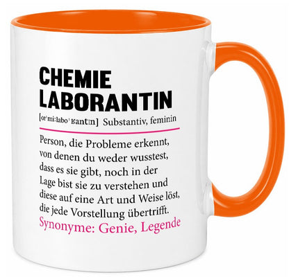 Chemielaborantin | lustig Laborantin Chemie Humor Geschenkidee Geschenk Tasse