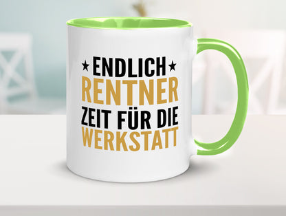 Rentner zeit für die Werkstatt | Ruhestand Handwerker v2 lustiger Spruch