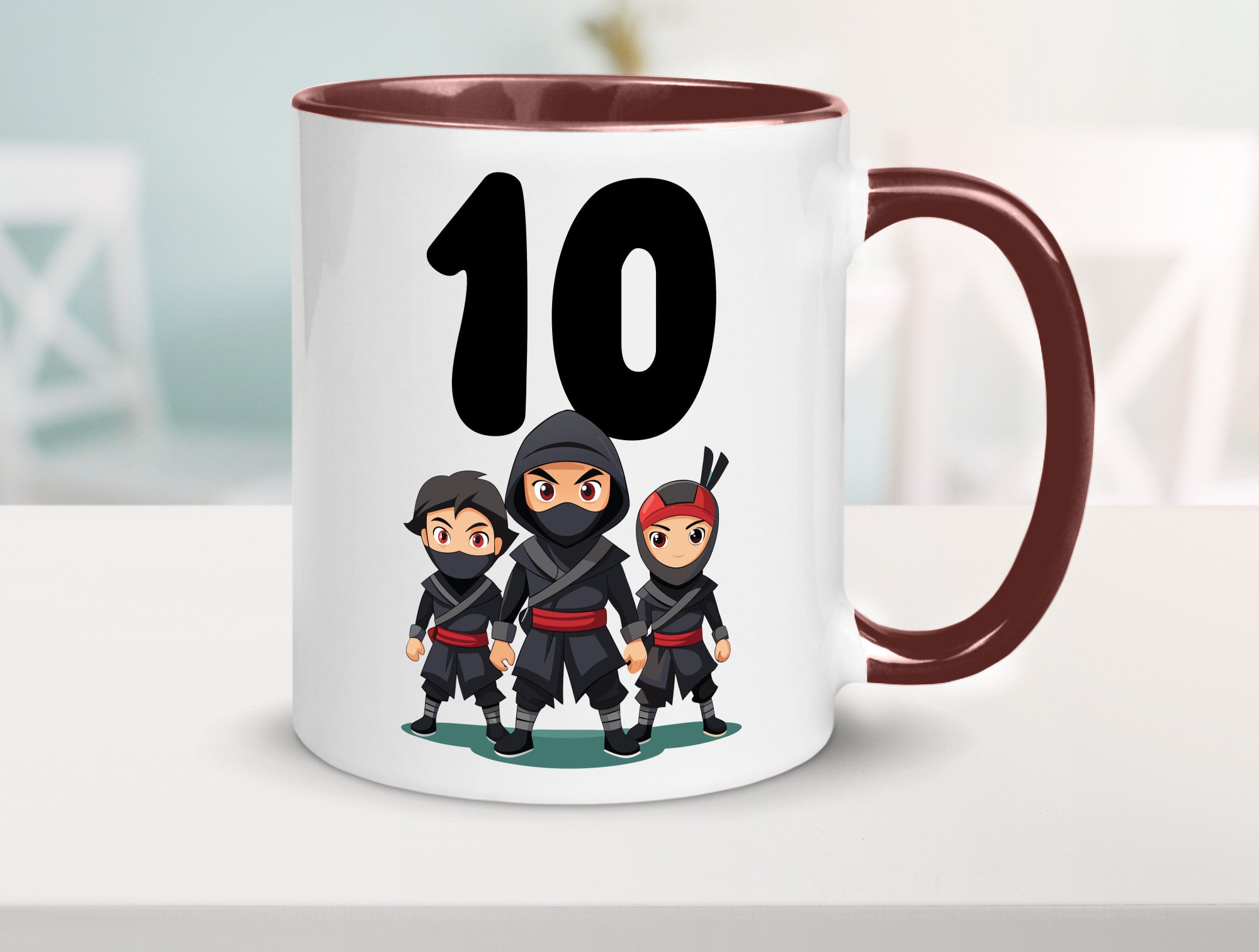 10. Geburtstag | 10 Jahre Ninja Humor Geschenkidee Tasse
