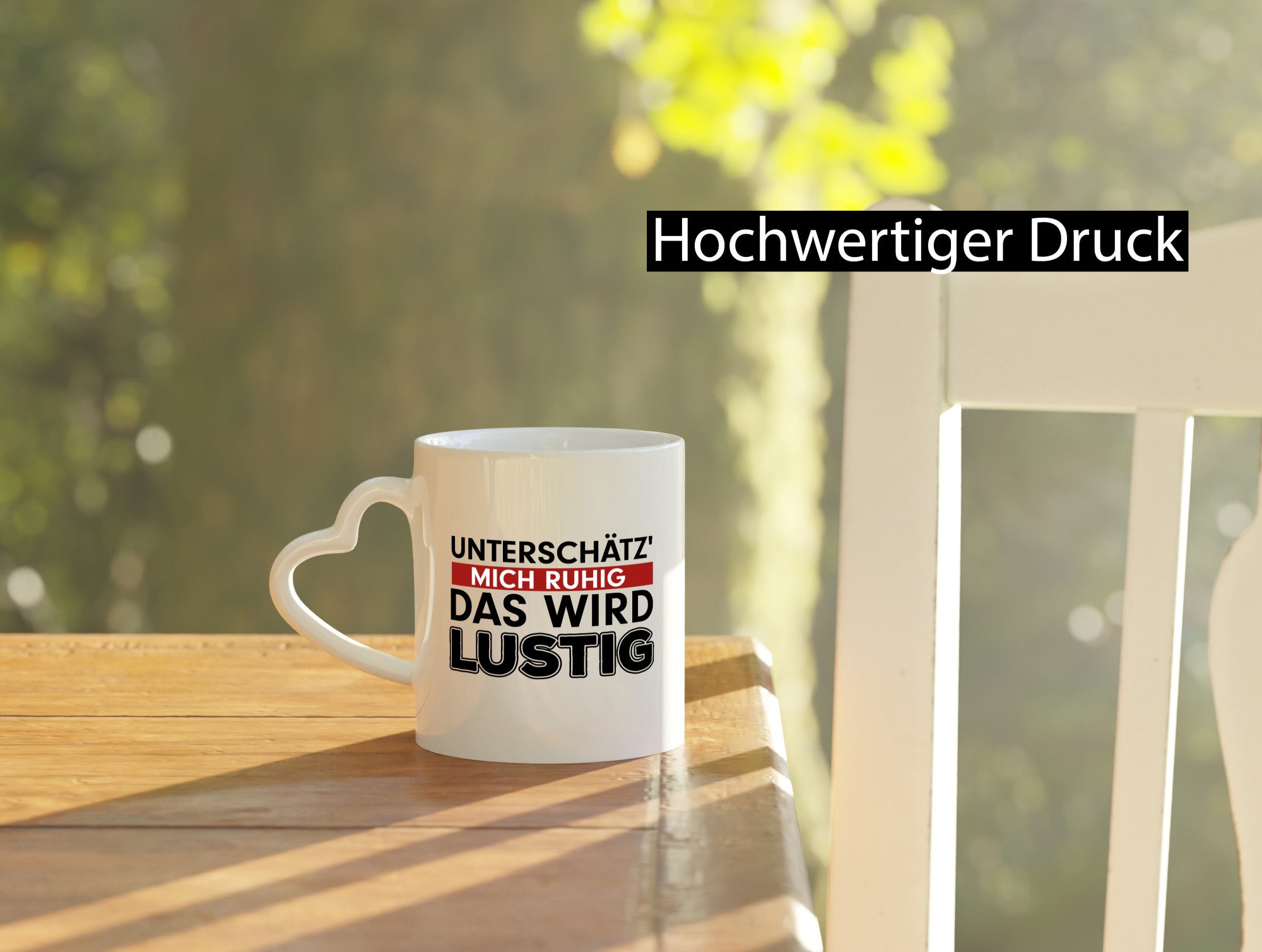 Unterschätz mich ruhig | Statement Tasse Teenager Humor Geschenkidee
