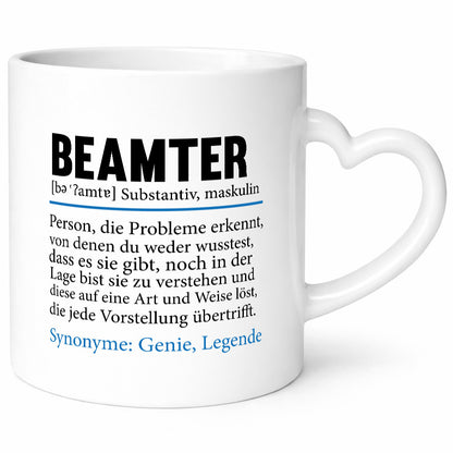 Beamter | Beruf Verbeamtung öffentlicher Dienst Humor Arbeit Kollegen Büro