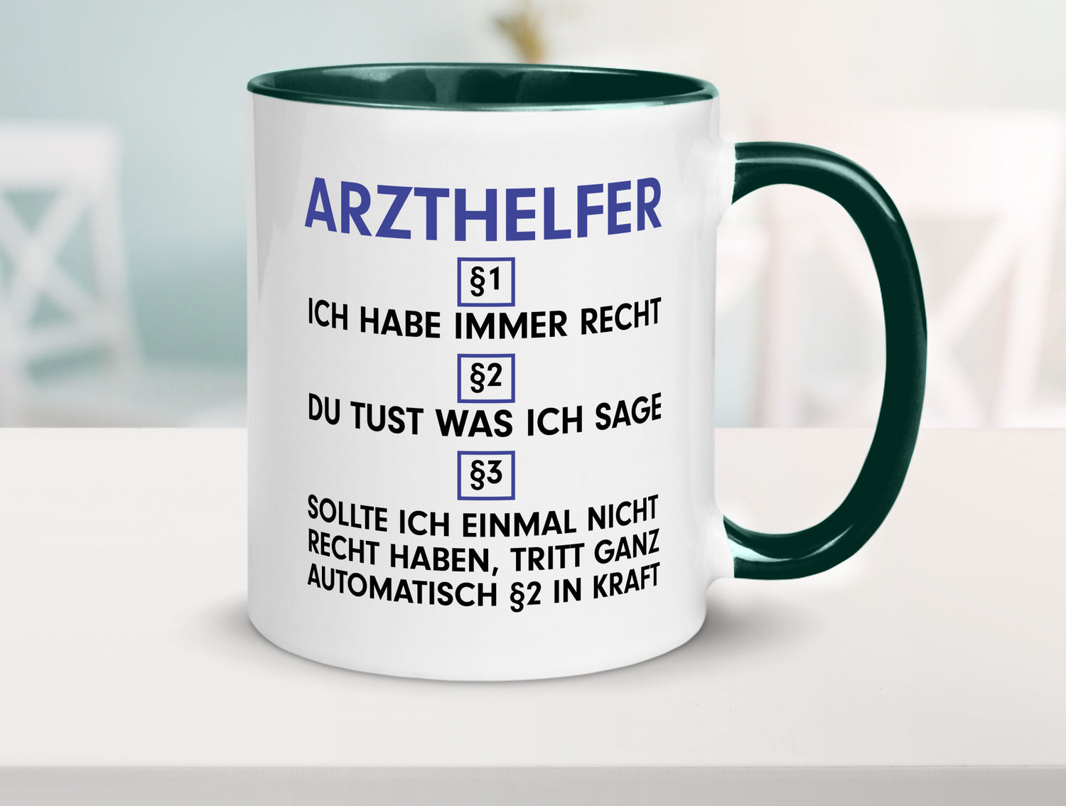 Ich habe immer Recht Arzthelfer | Fachangestellter Medizin Geschenkidee Humor