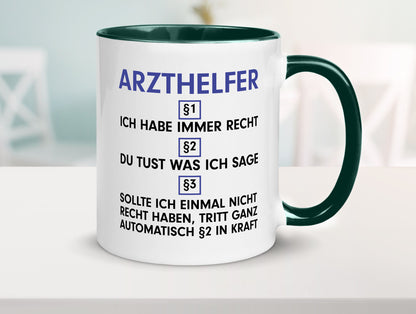 Ich habe immer Recht Arzthelfer | Fachangestellter Medizin Geschenkidee Humor