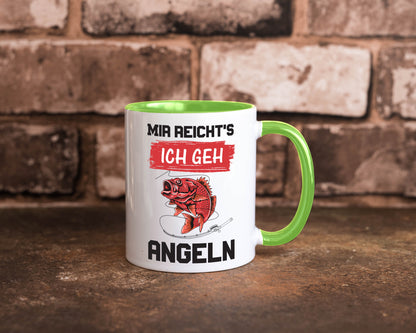 Ich geh angeln | Angler Tasse Fisch Fischer Humor lustig Geschenkidee Geschenk