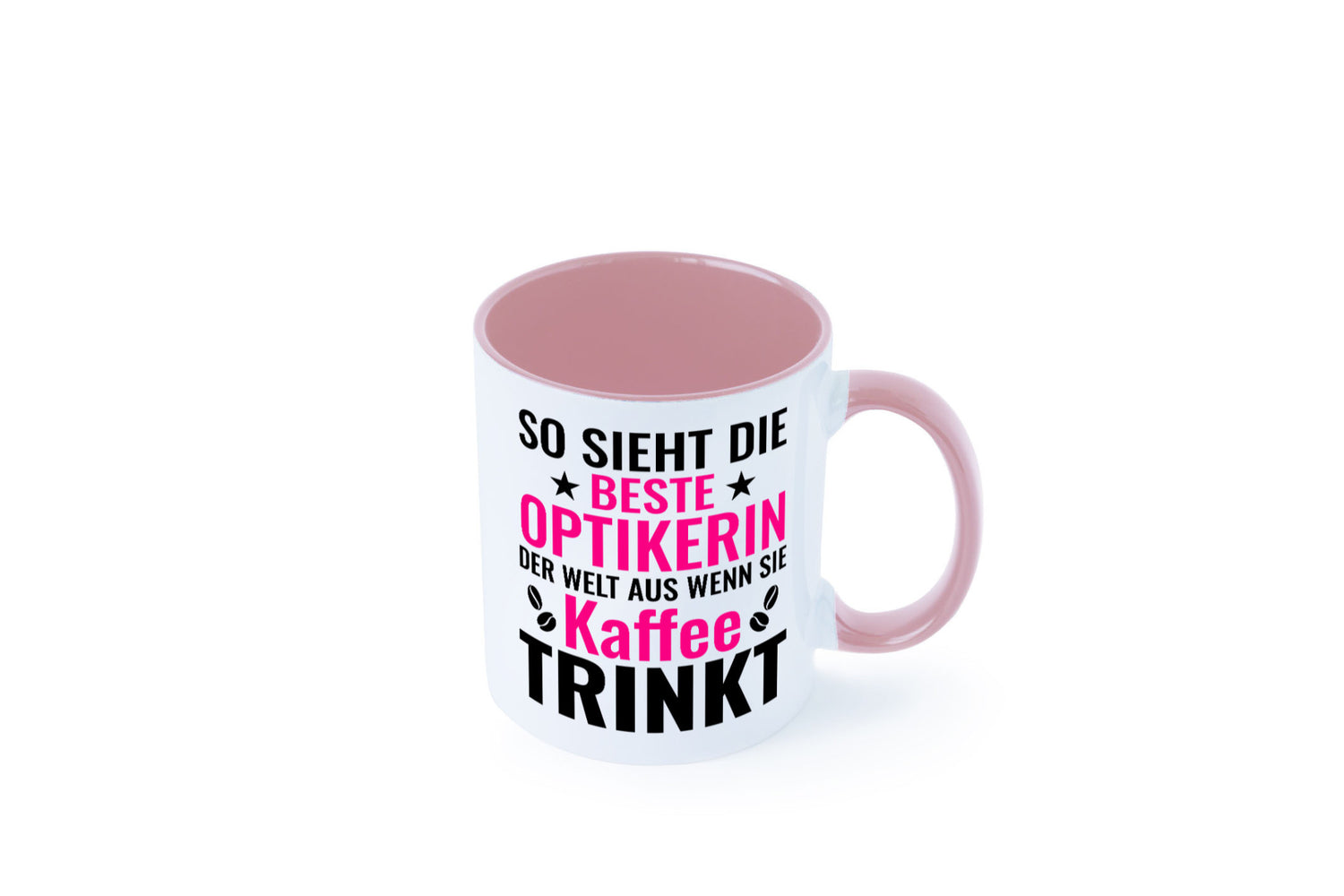 Kaffee trinkt: Optikerin | Augenoptik Geschenkidee Humor Tasse