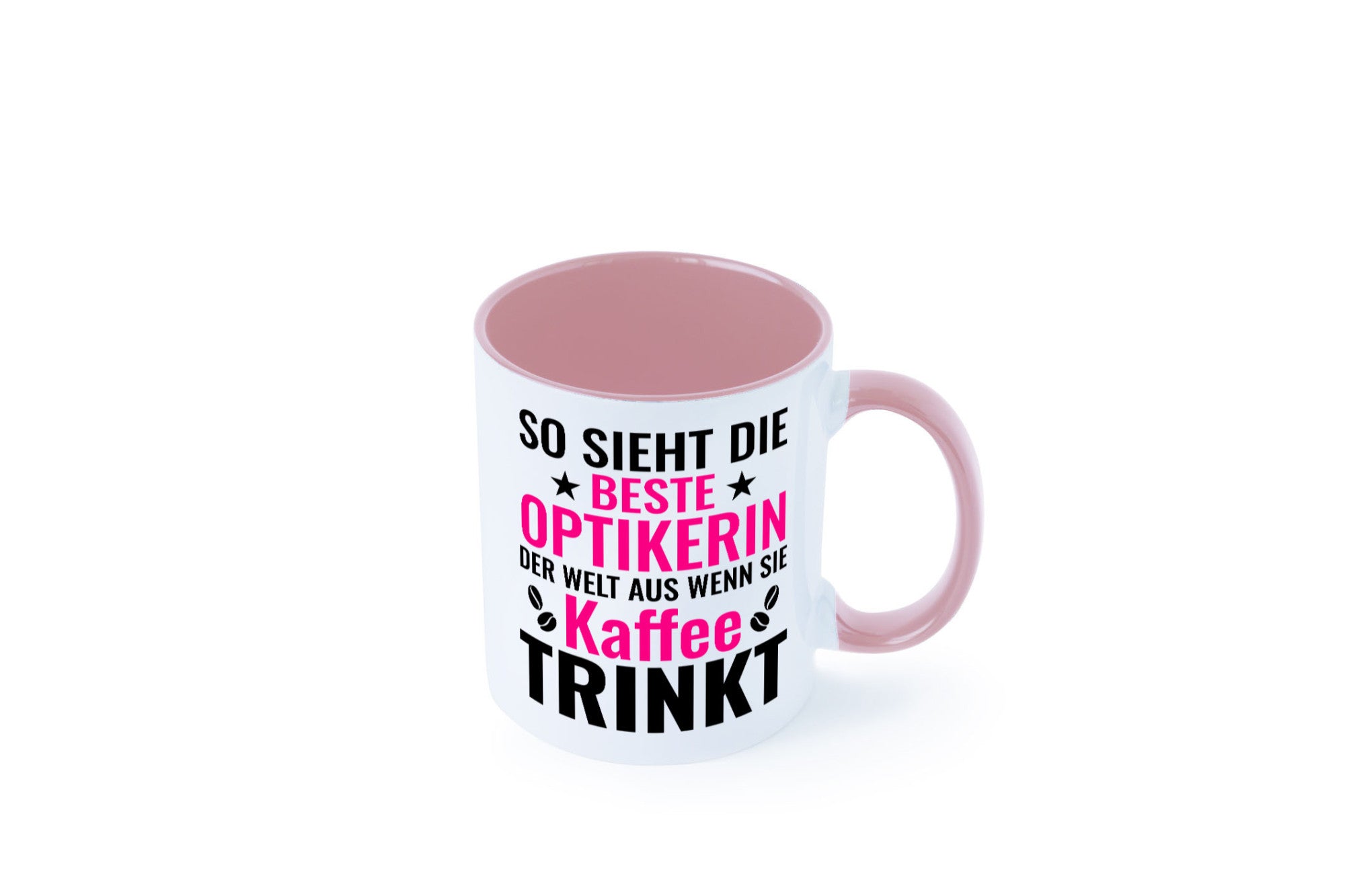 Kaffee trinkt: Optikerin | Augenoptik Geschenkidee Humor Tasse