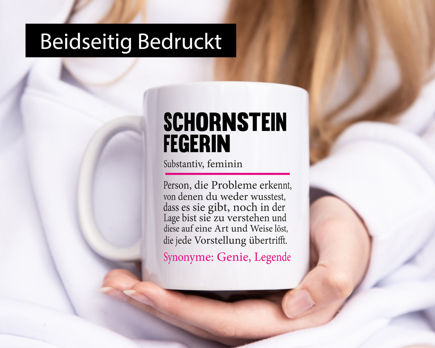 Schornsteinfegerin | Kaminkehrer Handwerk Beruf v2 Geschenkidee Arbeit Kollegen