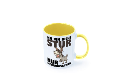 Sturer Esel | Sturkopf Tasse Dickkopf Spruch Humor lustiger Geschenk