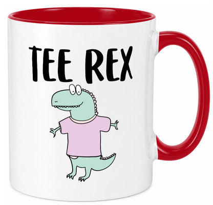 Tee Rex | Becher Dinosaurierer Teetrinker Geschenk Humor Geschenkidee lustiger Tasse