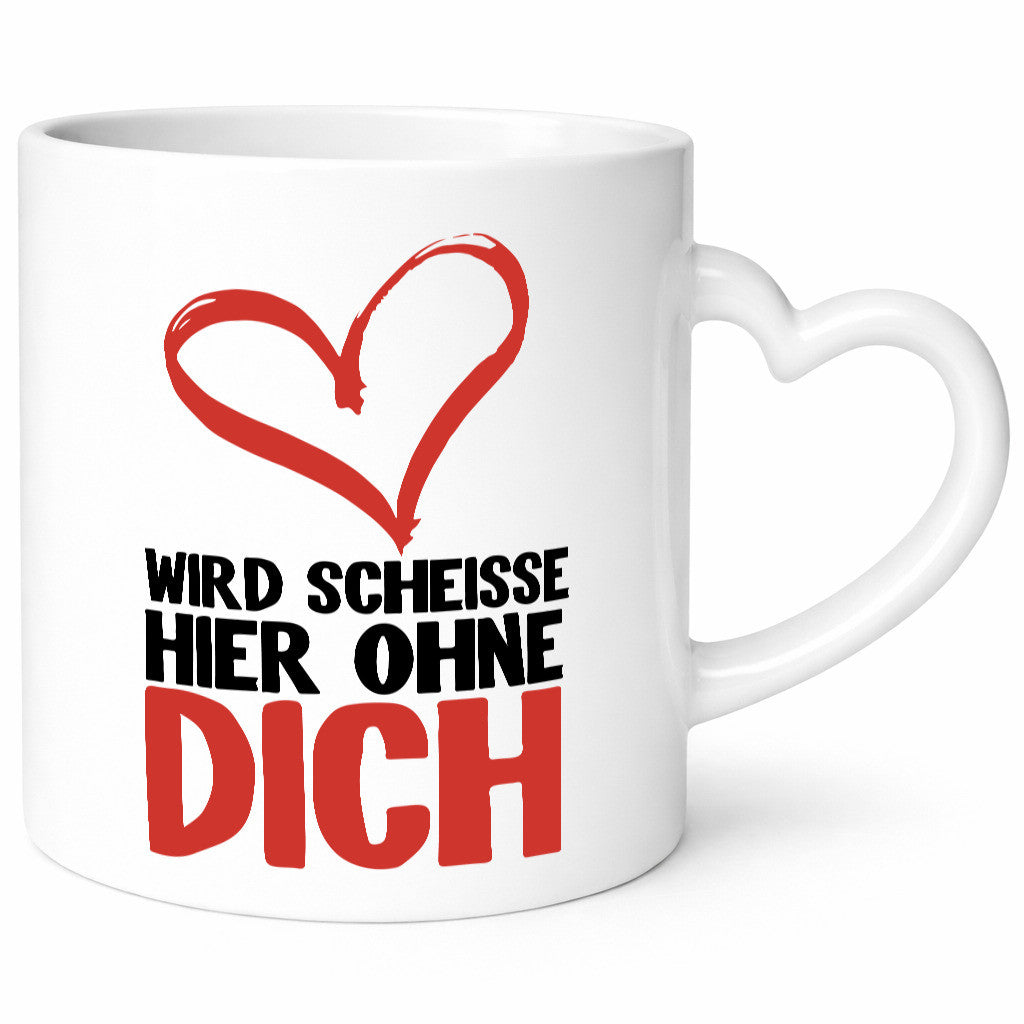 Wird Scheisse Geschenk Humor Geschenkidee lustiger Spruch Tasse