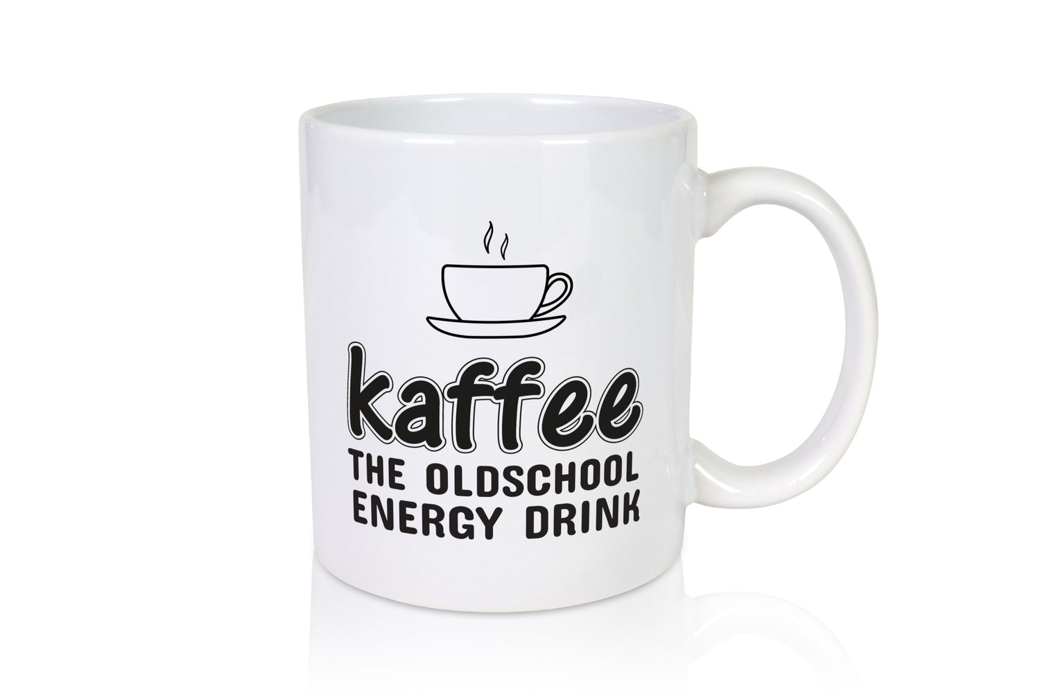 Oldschool Kaffee | Kaffeetrinker Tasse Statement lustiger Spruch Geschenk Humor