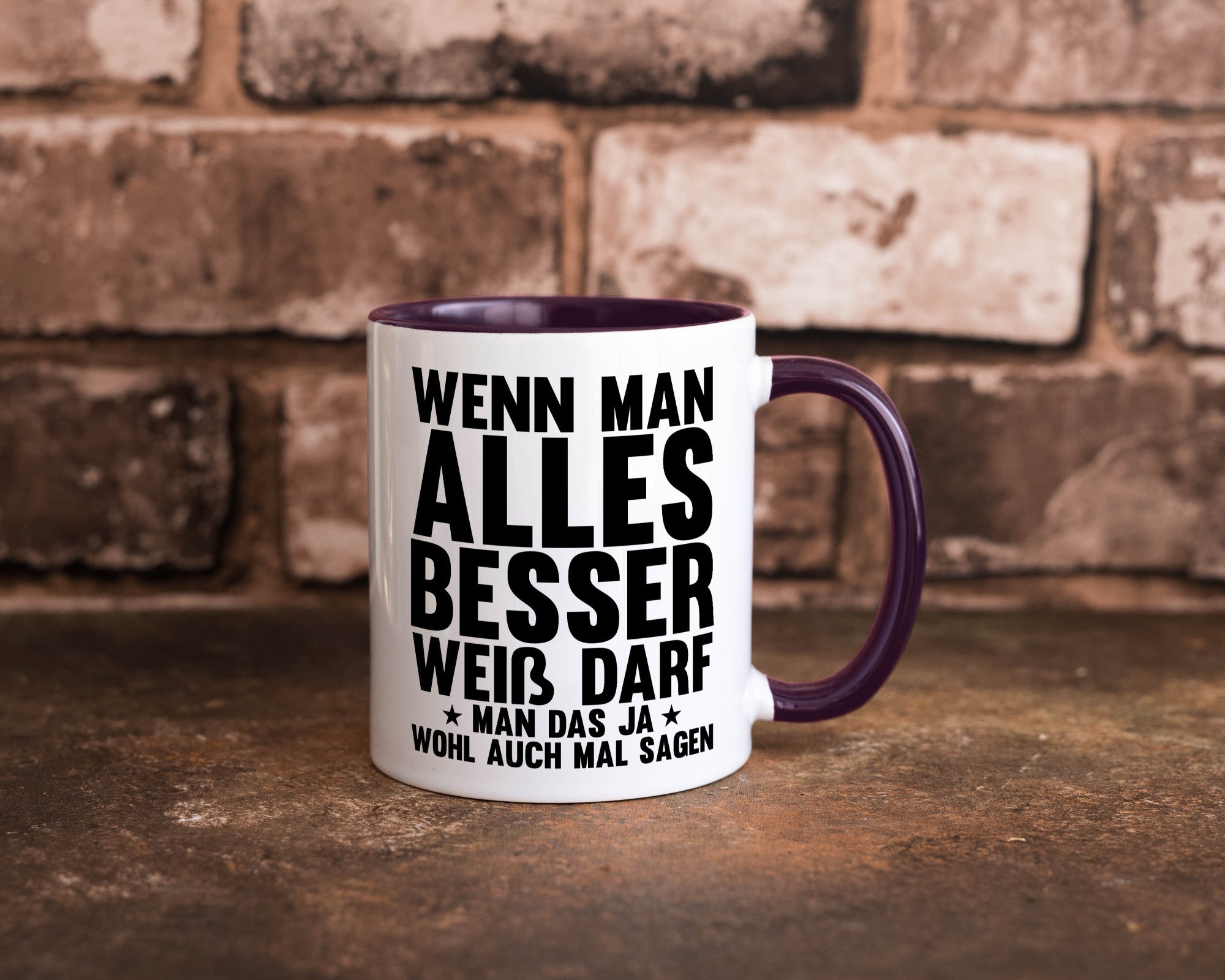 Sagen wenn man es besser weiß | Rechthaber Besserwisser lustiger Spruch