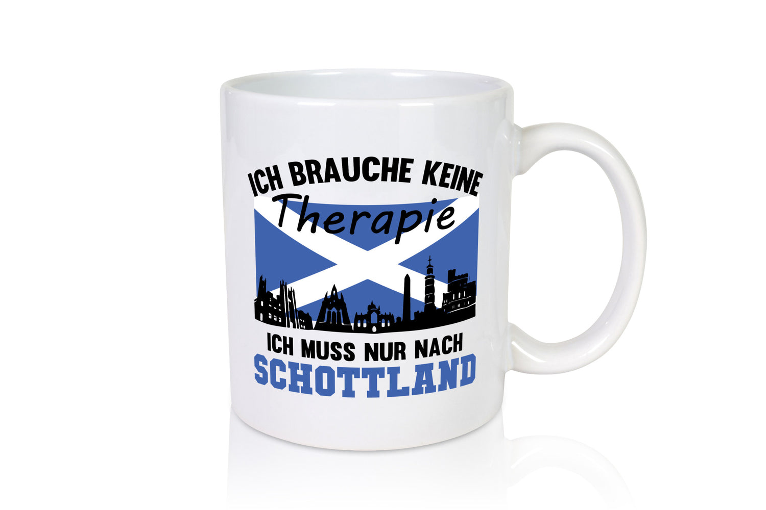 Ich muss nach Schottland | Urlaub, Humor, Geschenkidee, Tasse