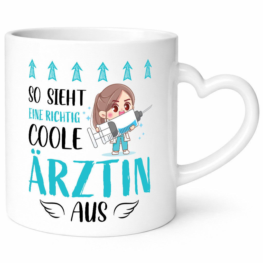 So sieht eine richtig Coole Ärztin aus | Krankenhaus Geschenk Humor