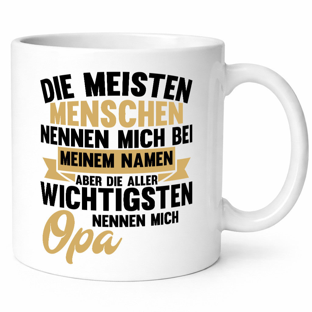 Menschen nennen beim Namen, wichtigstgen mich Opa Geschenkidee Familie Humor