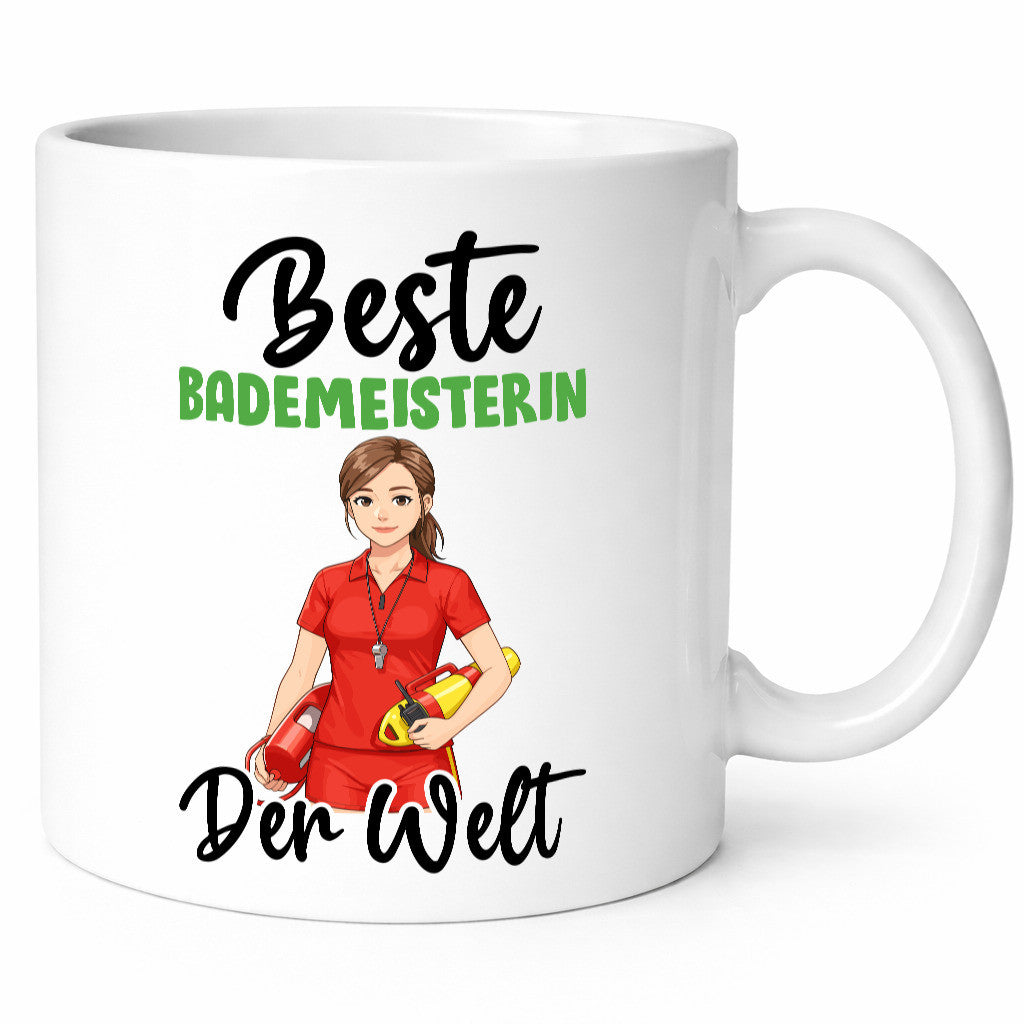 Beste Bademeisterin | Schwimmmeisterin v2 lustiger Spruch Geschenk Humor