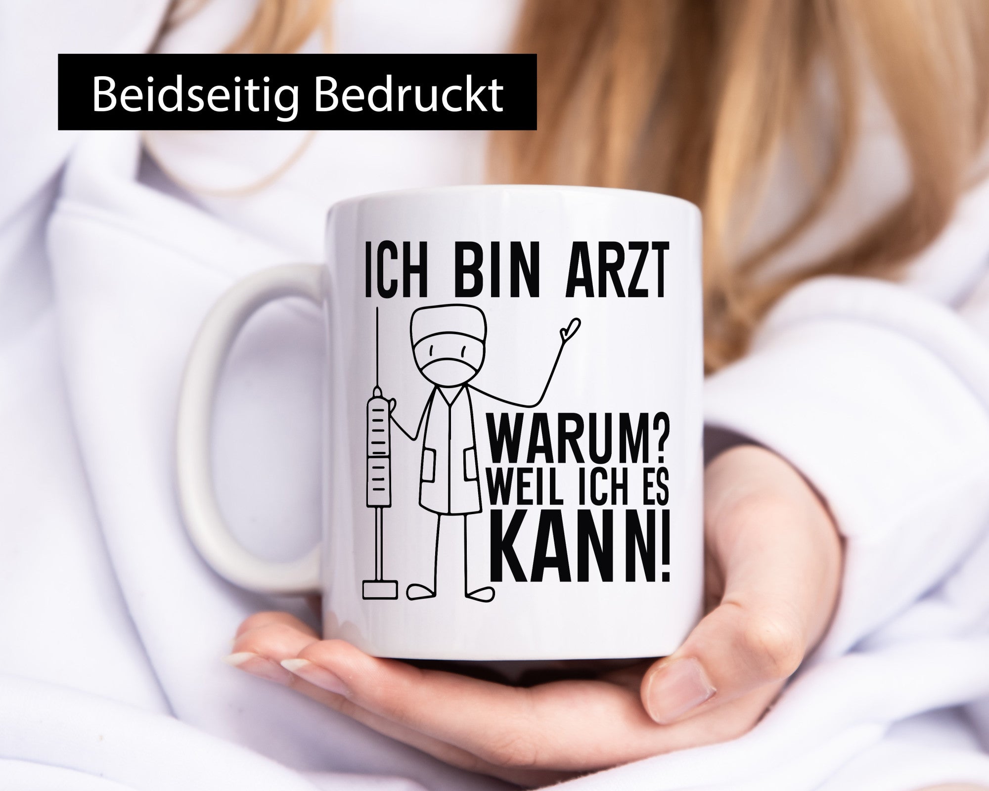 Ich bin Arzt weil es kann | Ärzte Doktor Klinik Geschenk Humor Geschenkidee