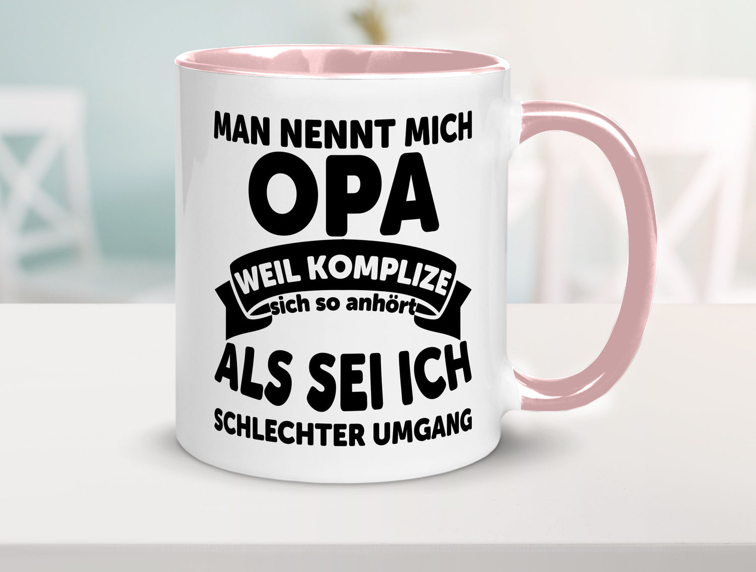 Nenn mich Opa, Komplize schlechter Umgang | Opa Witz Geschenk Familie