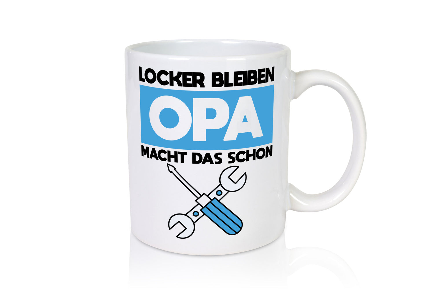 Opa macht das schon | Werkzeug Geschenk Familie Geschenkidee lustiger Spruch