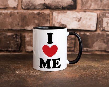 I love me vl9 Geschenkidee Humor Tasse