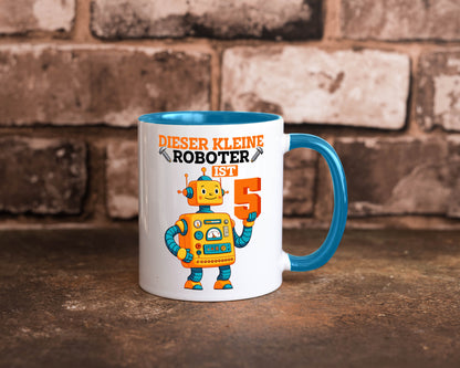 5. Geburtstag | 5 Jahre Roboter Junge lustiger Spruch Geschenk Geschenkidee