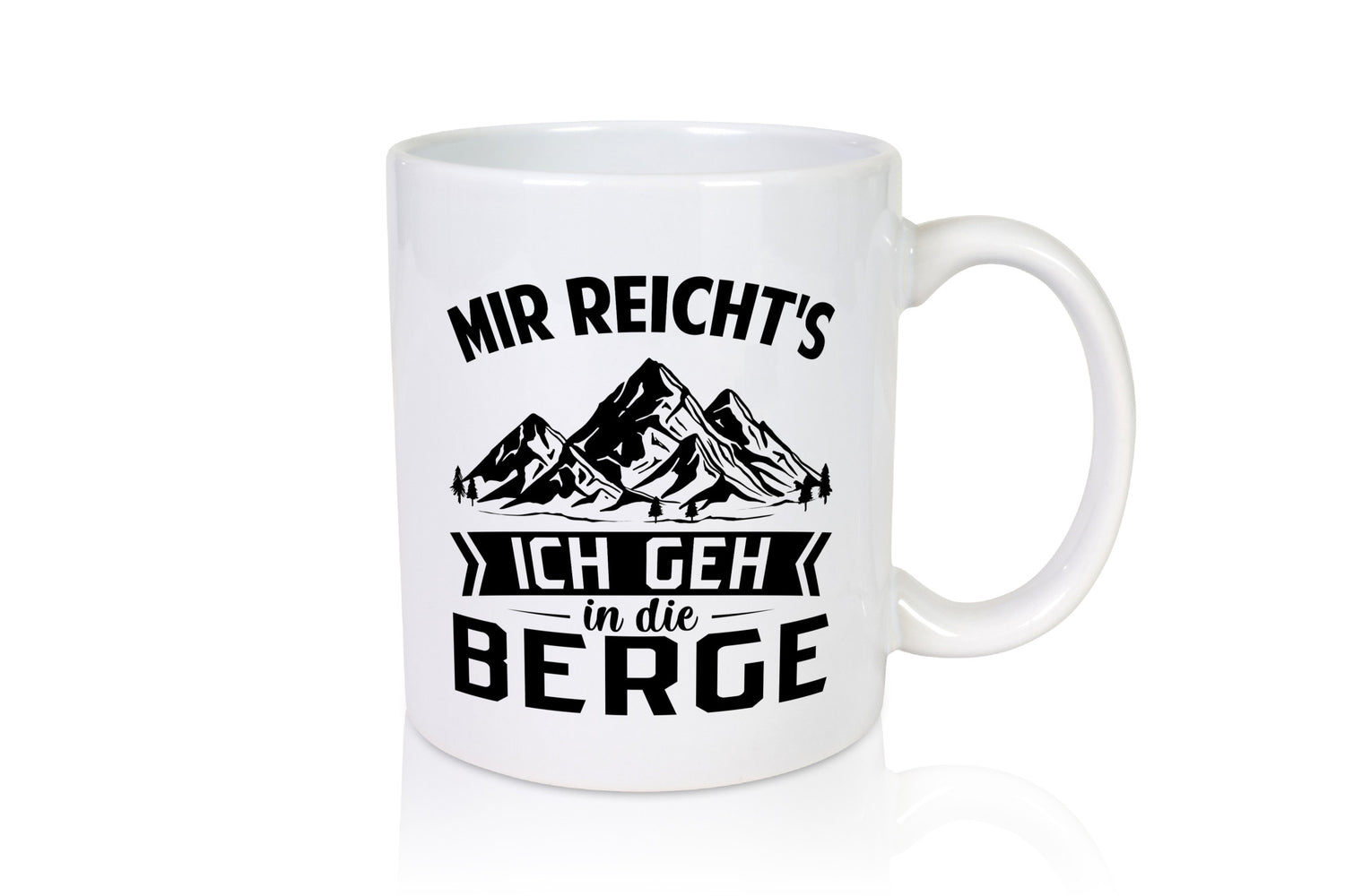 Ich gehe in die Berge | Wandern Natur Laufen lustiger Spruch Geschenk Humor