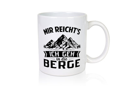 Ich gehe in die Berge | Wandern Natur Laufen lustiger Spruch Geschenk Humor
