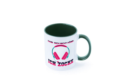 Kann dich nicht hören ich Zocke | Gamer Zocken Zocker Geschenkidee Humor Tasse