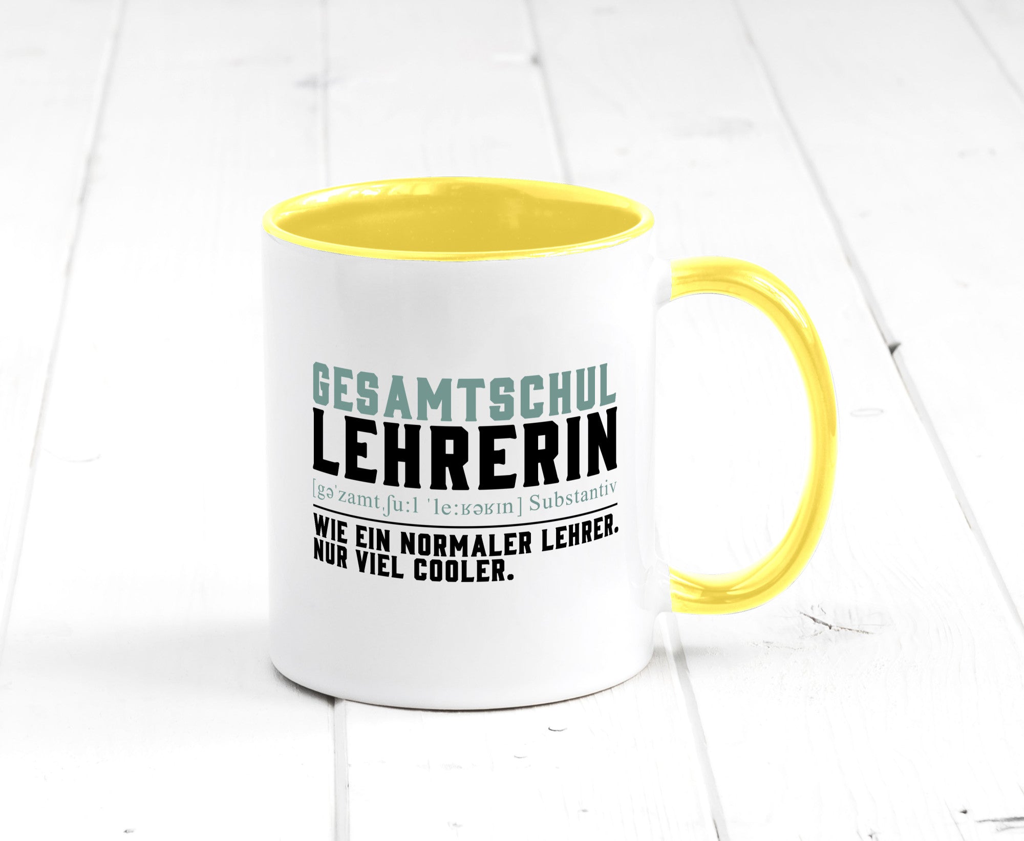 Gesamtschullehrerin | Unterricht Lieblingslehrerin Geschenkidee Humor Tasse