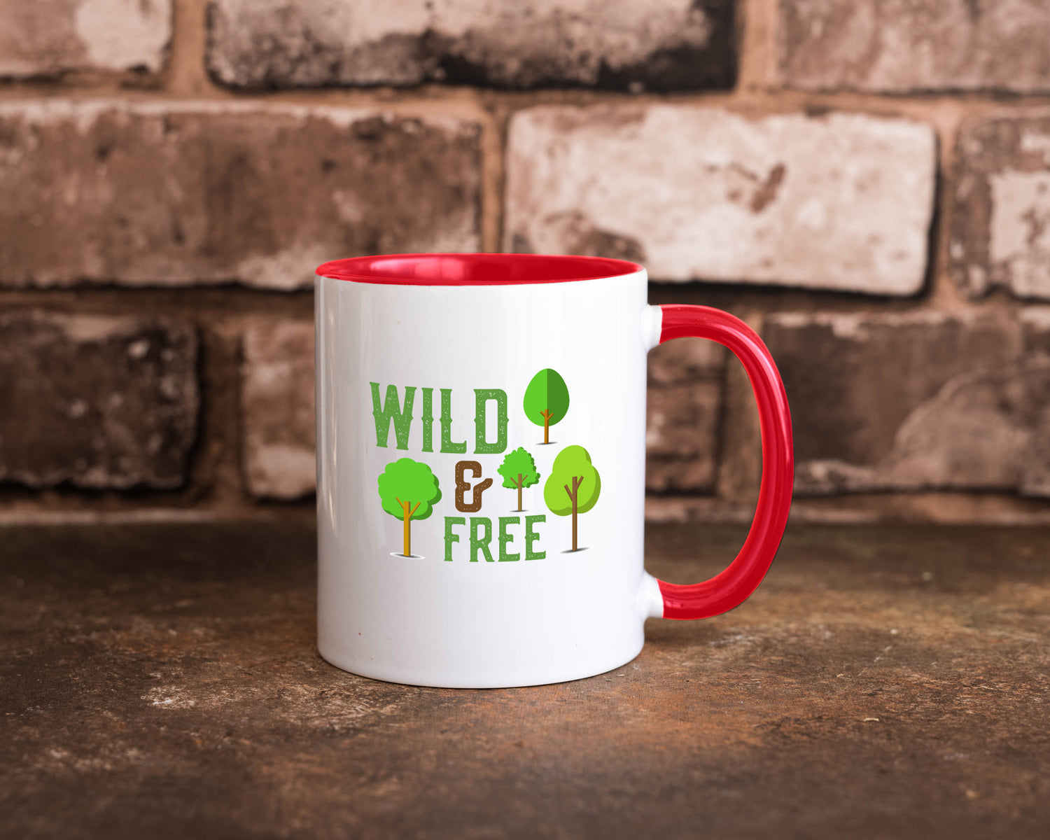 Wild and free | Freiheit Camper Hobbycamper Geschenkidee Humor Tasse