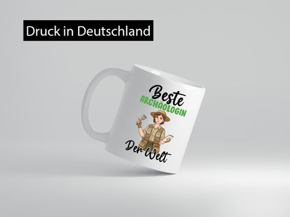 Beste Archäologin| Archäologie | Forscherin v2 lustiger Spruch Geschenk Humor