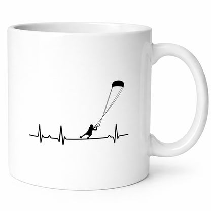 Kitesurfer Motiv | Surfer Kite Surfing Wassersport Humor Geschenkidee Tasse