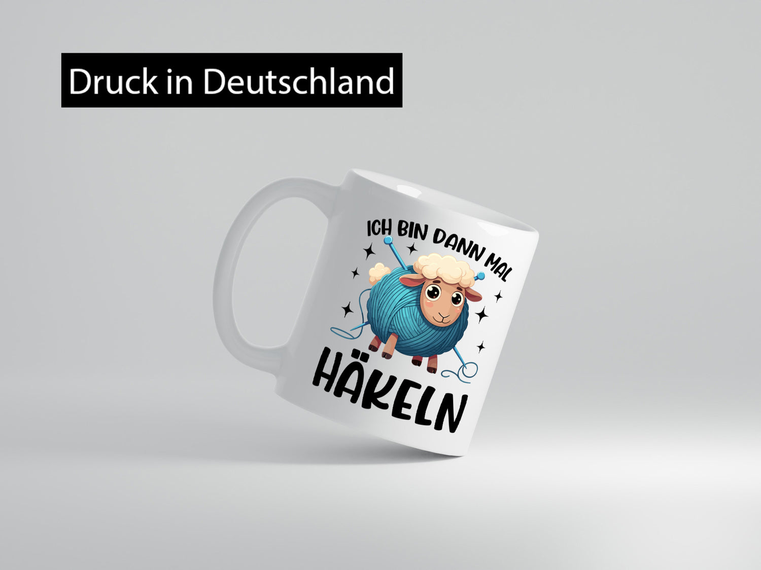 Ich bin dann mal Häckeln | Stricken Häkeln lustig Humor Geschenkidee Geschenk