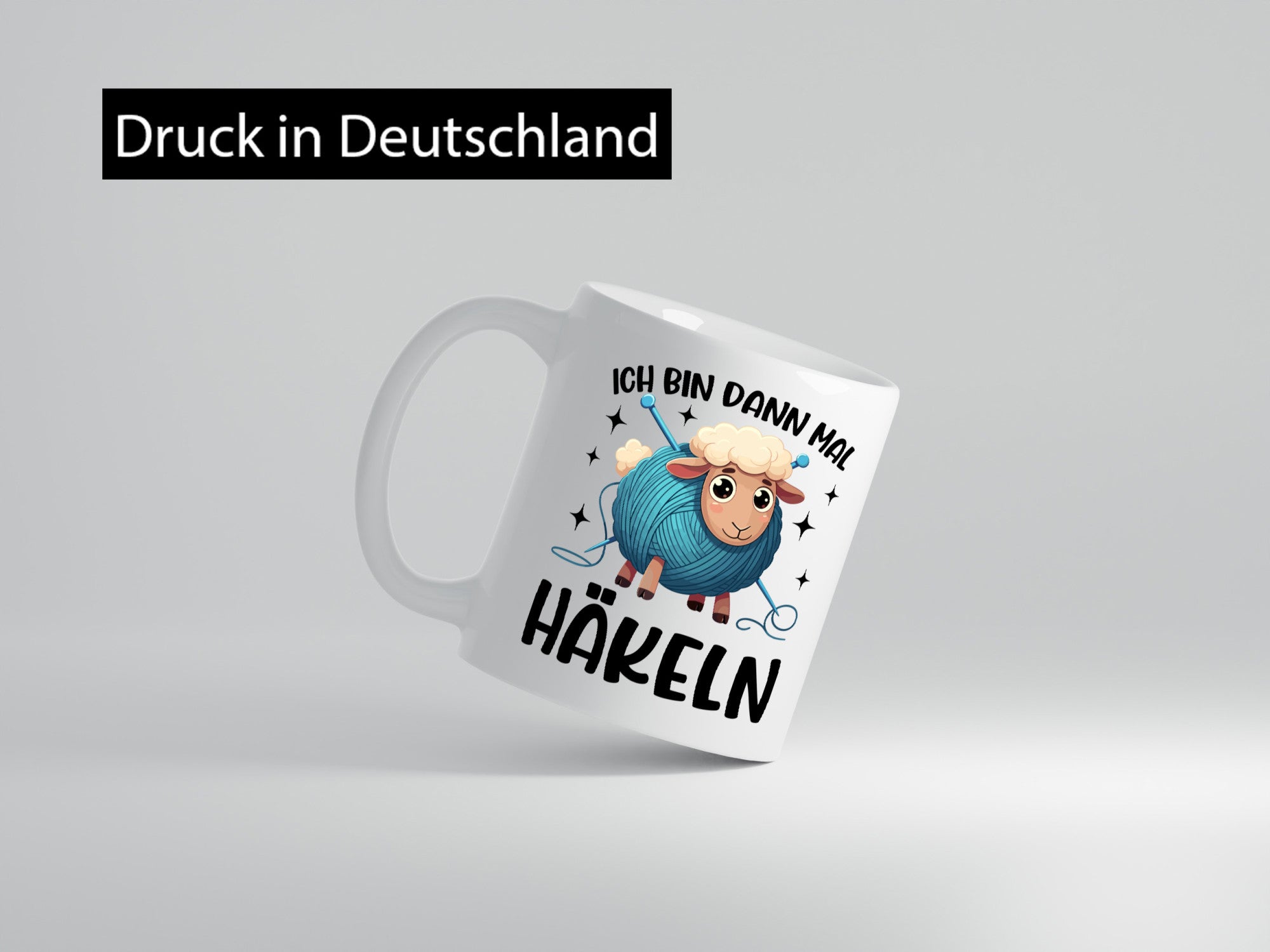 Ich bin dann mal Häckeln | Stricken Häkeln lustig Humor Geschenkidee Geschenk