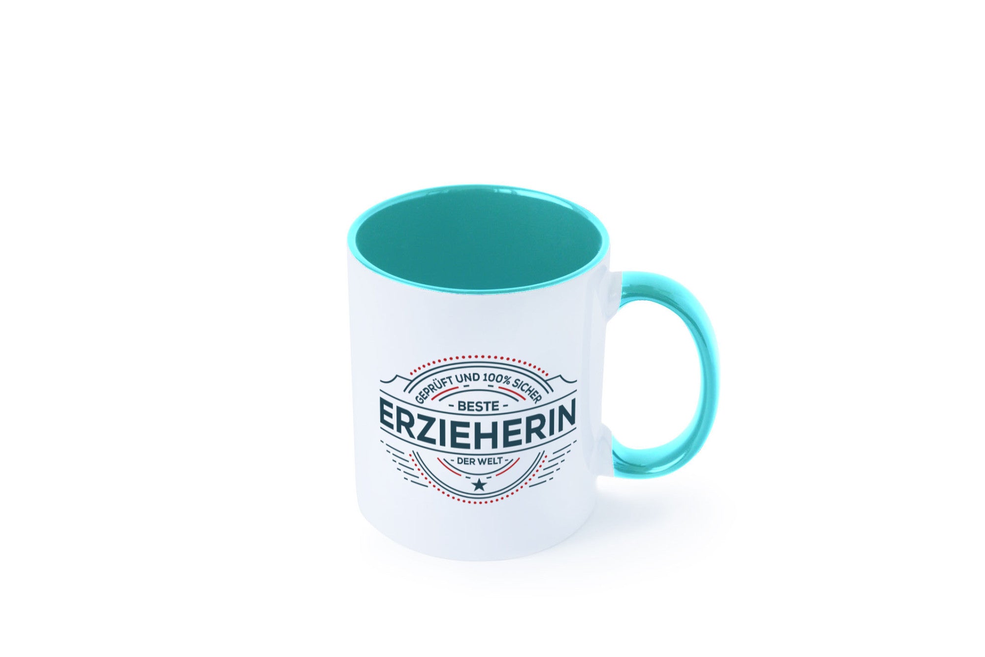 Geprüft und sicher: Erzieherin | Pädagogin Schule Geschenk Humor Geschenkidee