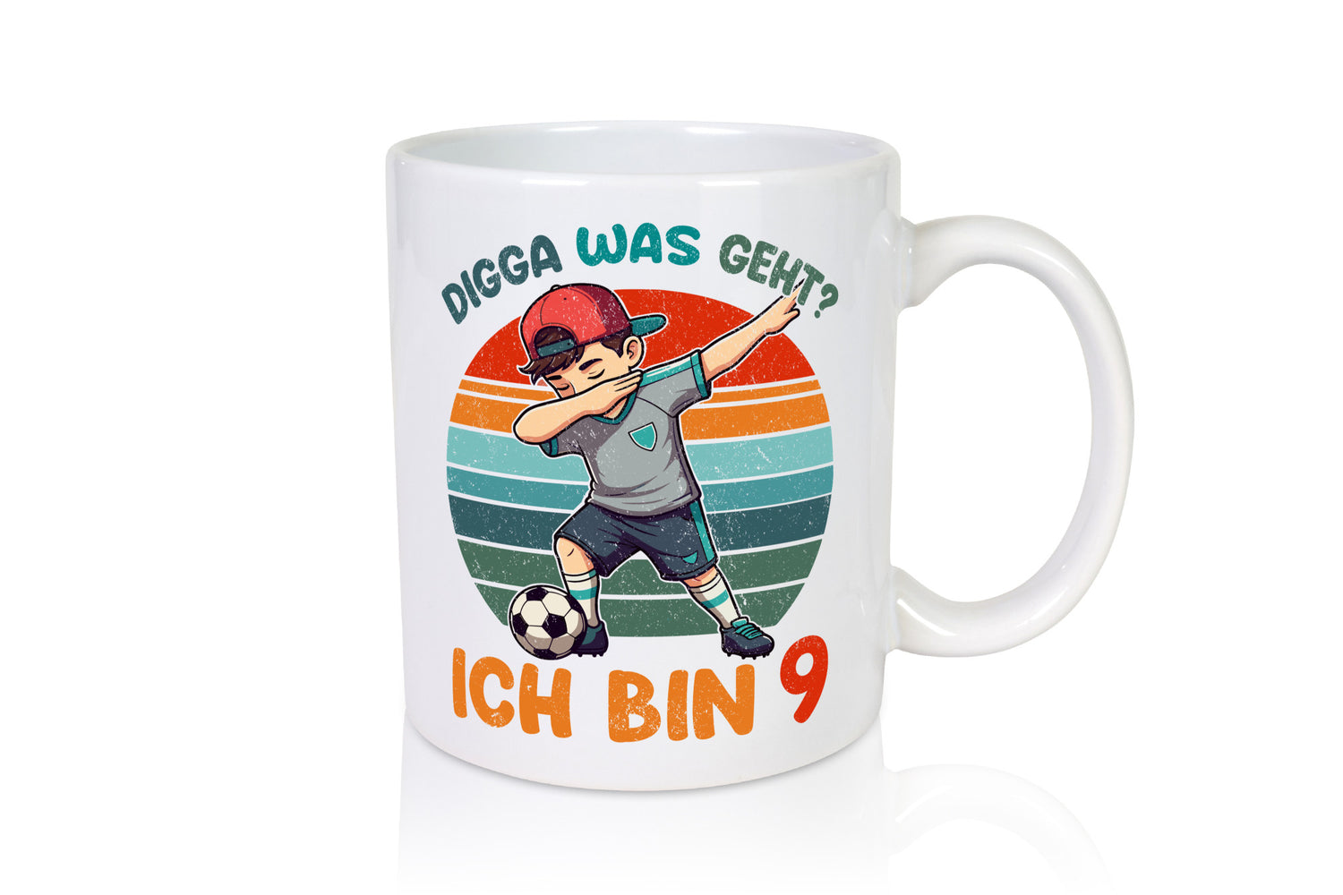 9. Geburtstag | 9 Jahre digga ich bin Dabbing Humor Geschenkidee Tasse