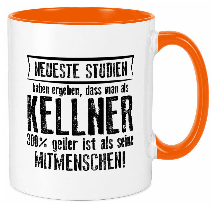 Neuste Studien: Kellner | kellnern Bedienung lustiger Spruch Geschenk Humor Tasse