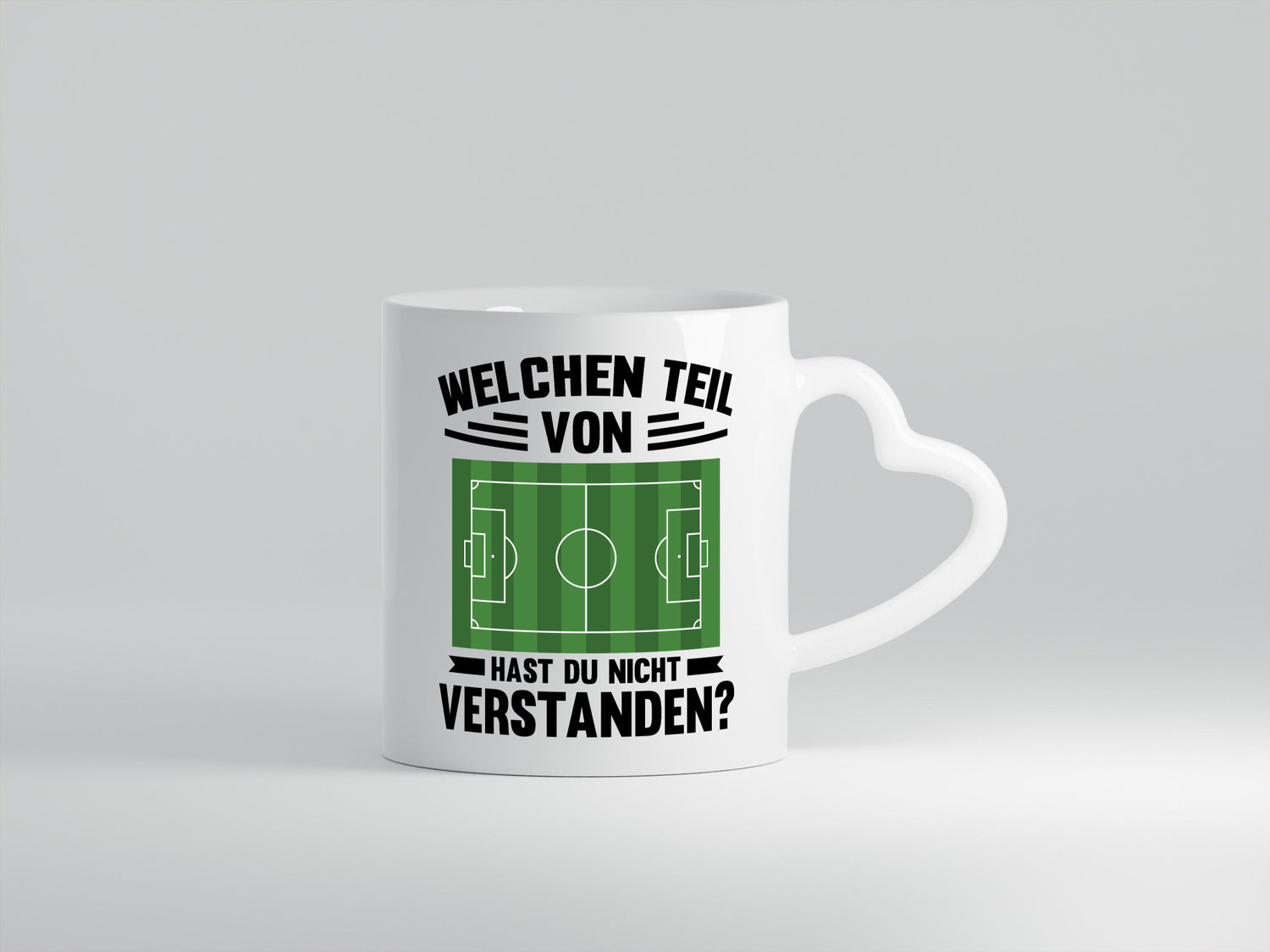 Welchen Teil hast du nicht verstanden | Fußball Humor Geschenkidee Tasse