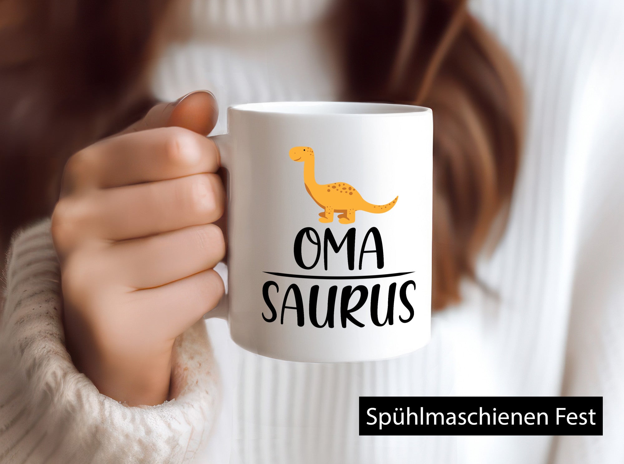 Oma Saurus | Dinosaurier Großmutter Geschenkidee Familie Humor Tasse