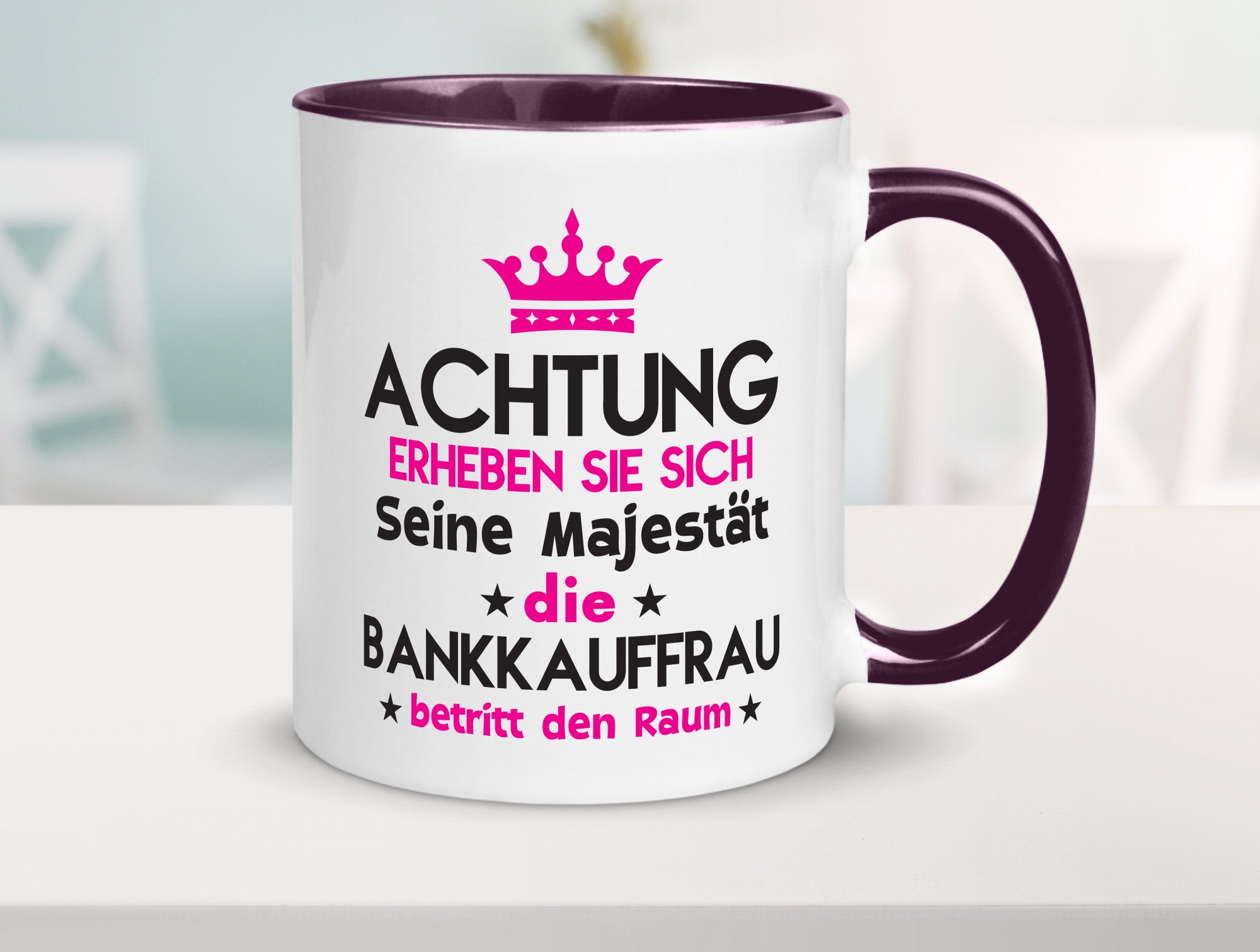 Seine Majestät Bankkauffrau | Kauffrau Bank Kaufleute Geschenk Humor
