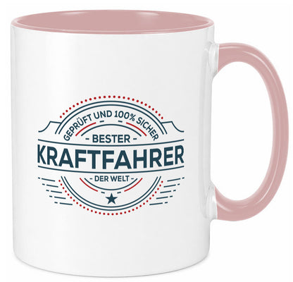 Geprüft und sicher: Kraftfahrer | Lastwagen LKW Fahrer Geschenk Humor