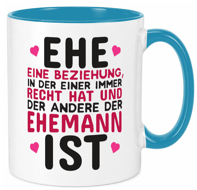 Ehepaar Spruch | Beziehung Tasse Ehemann Geschenk Humor Geschenkidee lustiger