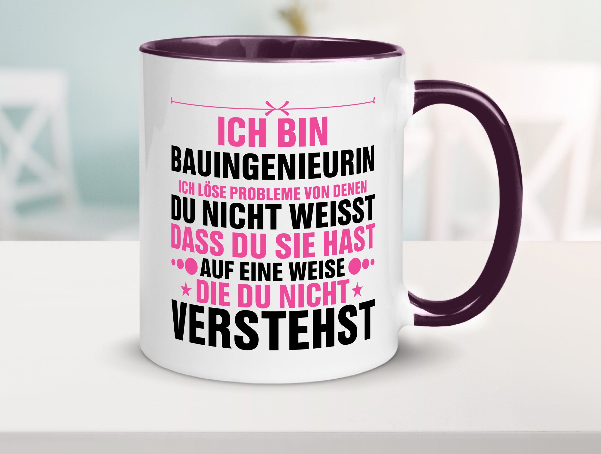 Löse Probleme: Bauingenieurin | Ingenieurin lustig Humor Geschenkidee Geschenk