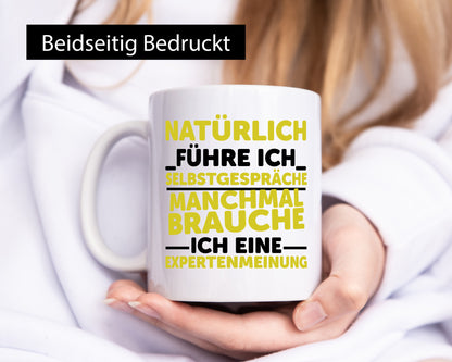 Selbstgespräche, Expertenmeinung | Selbstverliebt lustig Humor Geschenkidee